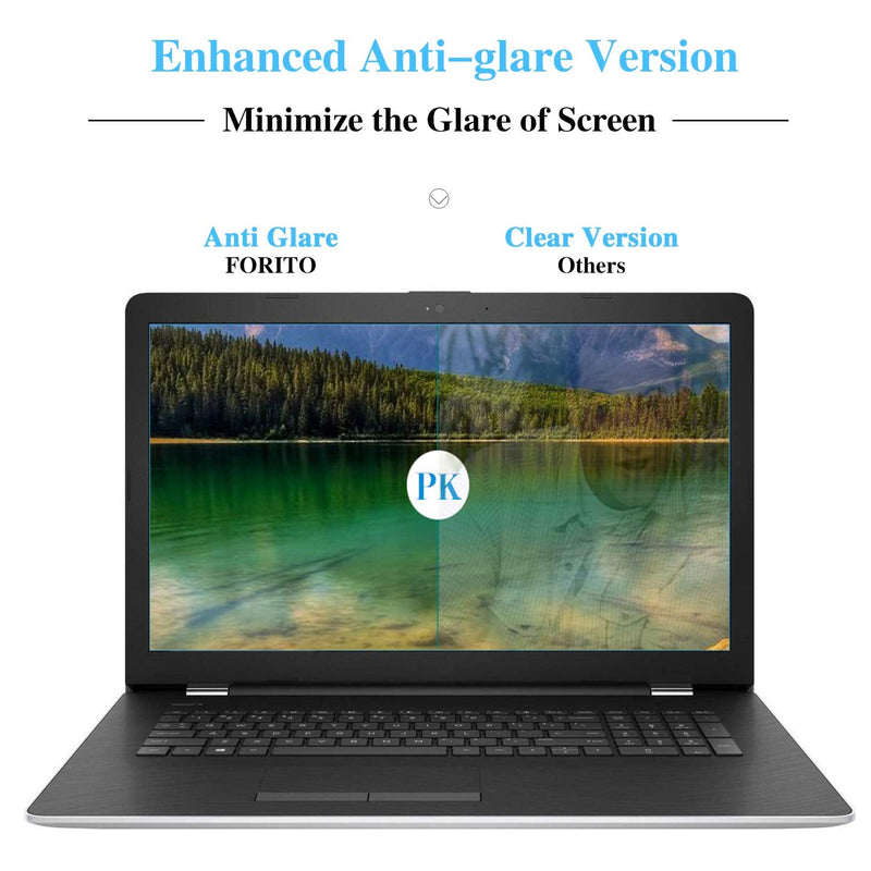 [Australia - AusPower] - [2 PACK] FORITO 17.3" Anti Glare Screen Protector Compatible with All Brands of 17.3" with 16:9 Aspect Ratio Display Laptop(Size: 15" Width x 8.5" Height) 