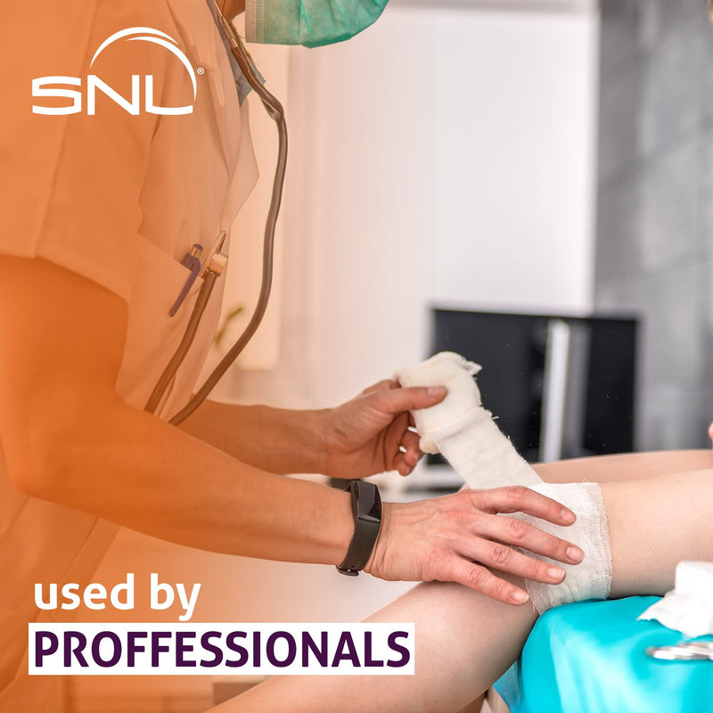 [Australia - AusPower] - SNL Sterile Krinkle Kerlix Type 4 1/2" x 4 1/8 Yds, Latex Free, Bandage Roll - Pack of 12 