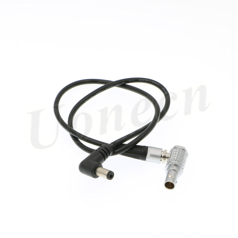 [Australia - AusPower] - Teradek Bolt power cable Right Angle 2 Pin Male to Right Angle DC For Transmitter Tilta battery plate on the Fs7 