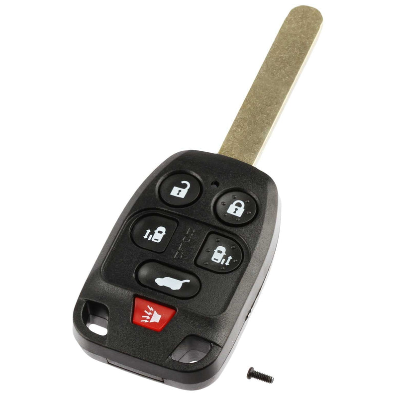 [Australia - AusPower] - Key Fob Keyless Entry Uncut Remote Shell Case & Pad fits 2011-2013 Honda Odyssey h-6b-key-case 