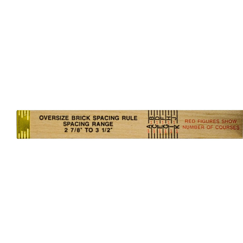 [Australia - AusPower] - Bon Tool Rule - Wood - Oversize Brick - 6 Foot (11-459) 