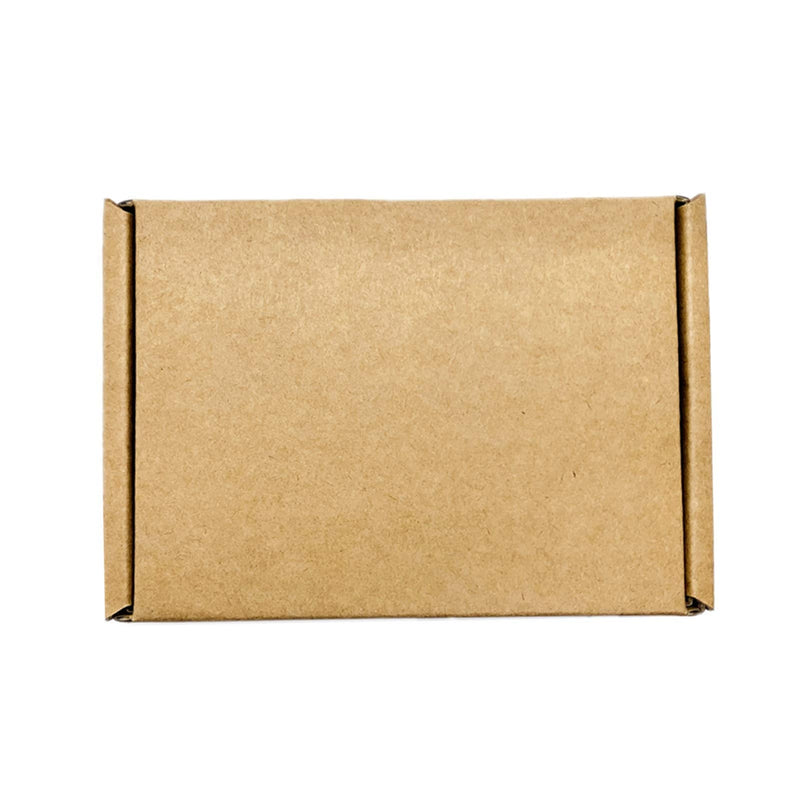 [Australia - AusPower] - Small Sturdy Cardboard Box 5.9" x 3.9" x 1.56" Mailing Corrugated Boxes Business Packaging Carton for Storage and Shipping Set of 10 5.9" x 3.9" x 1.56" Kraft 