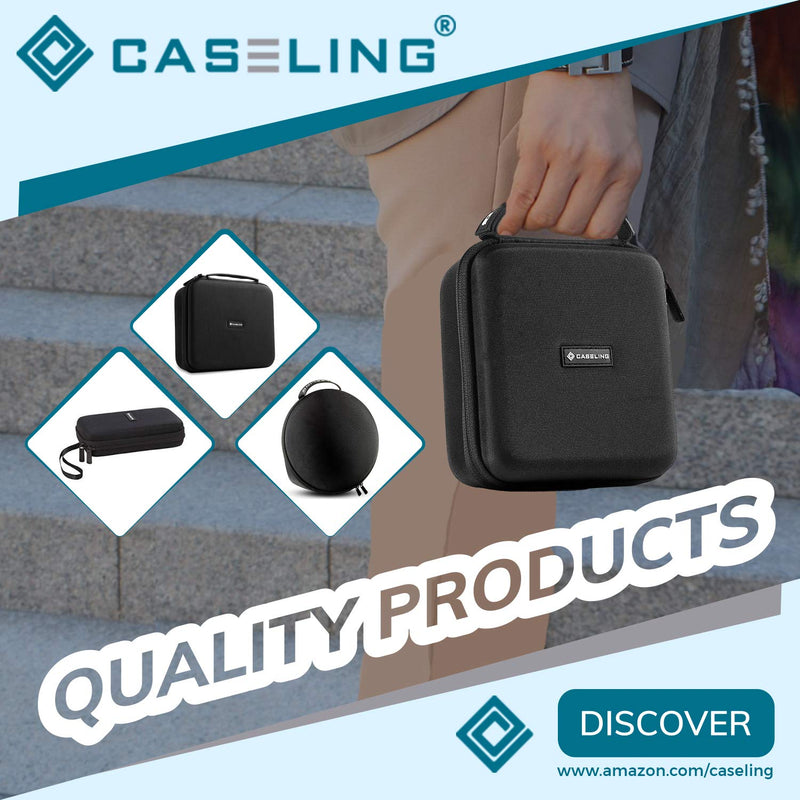 [Australia - AusPower] - Caseling Hard Case fits SanDisk 250GB/500GB/1TB/2TB/4TB Extreme Portable SSD Carrying Travel Bag (Will not fit Sandisk Pro) 