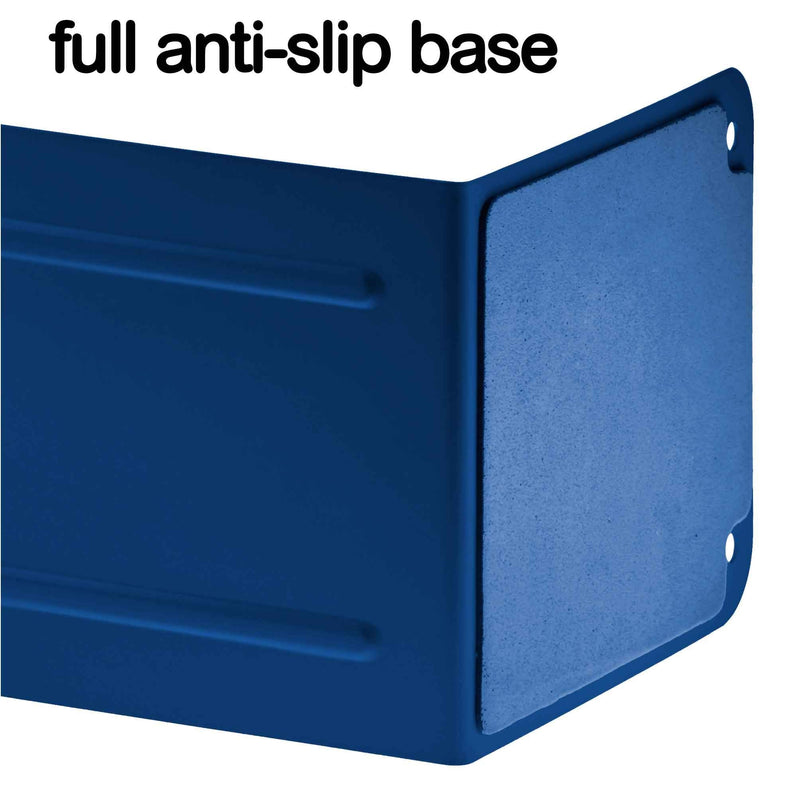 [Australia - AusPower] - Acrimet Jumbo Premium Metal Bookends 9" (Heavy Duty) (Deep Blue Color) (1 Pair) 