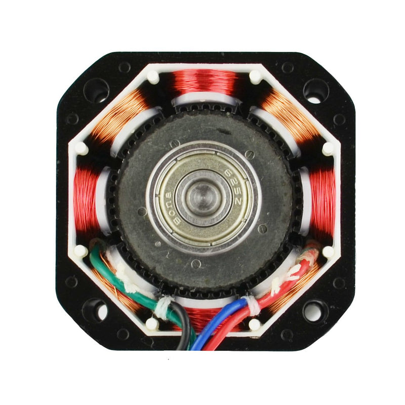 [Australia - AusPower] - STEPPERONLINE Nema 17 Stepper Motor Bipolar 2A 59Ncm(84oz.in) 48mm Body 4-lead W/ 1m Cable and Connector compatible with 3D Printer/CNC 