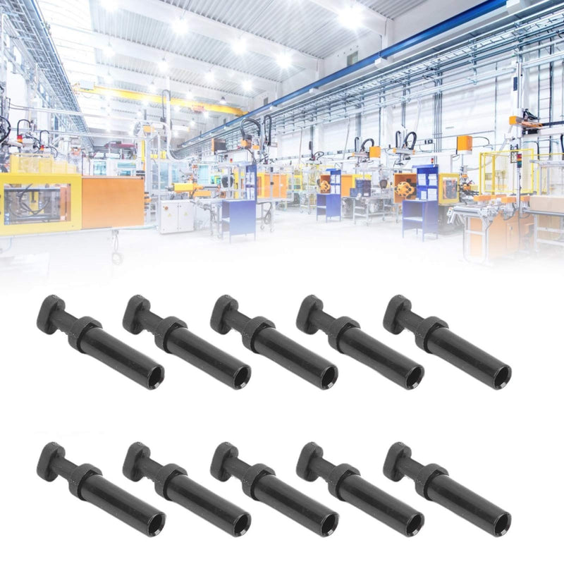 [Australia - AusPower] - 100Pcs 6mm Push to Connect Pneumatic Plug,Resistant to Compression, Aging and Wear,Pneumatic Tube Composite Industrial Supplies 