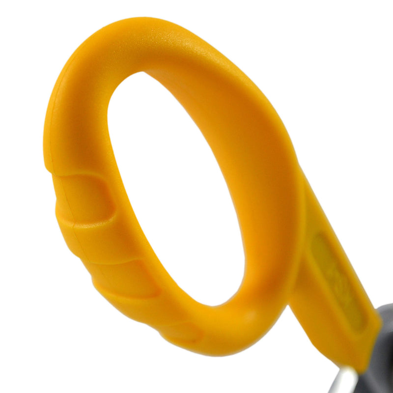 [Australia - AusPower] - Miller KS-1 Yellow Fiber Optic Kevlar Scissors, Easily Portable Utility Scissors for Working Technicians, Electricians, and Installers, Heavy-Duty Cable Cutters, 5.5 Inches Original 