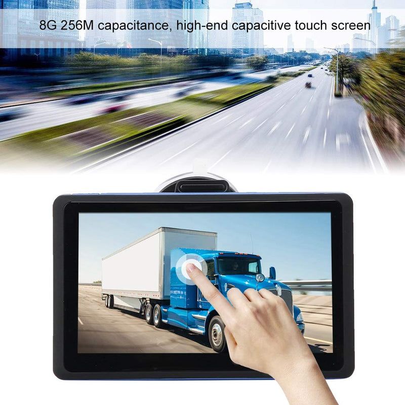 [Australia - AusPower] - Tosuny GPS Navigation for Car, 7 Inch GPS Navigator System for Truck Lane Navigation, Bluetooth Locator Navigation Free Map 30 Languages, 2D 3D View Map Display 