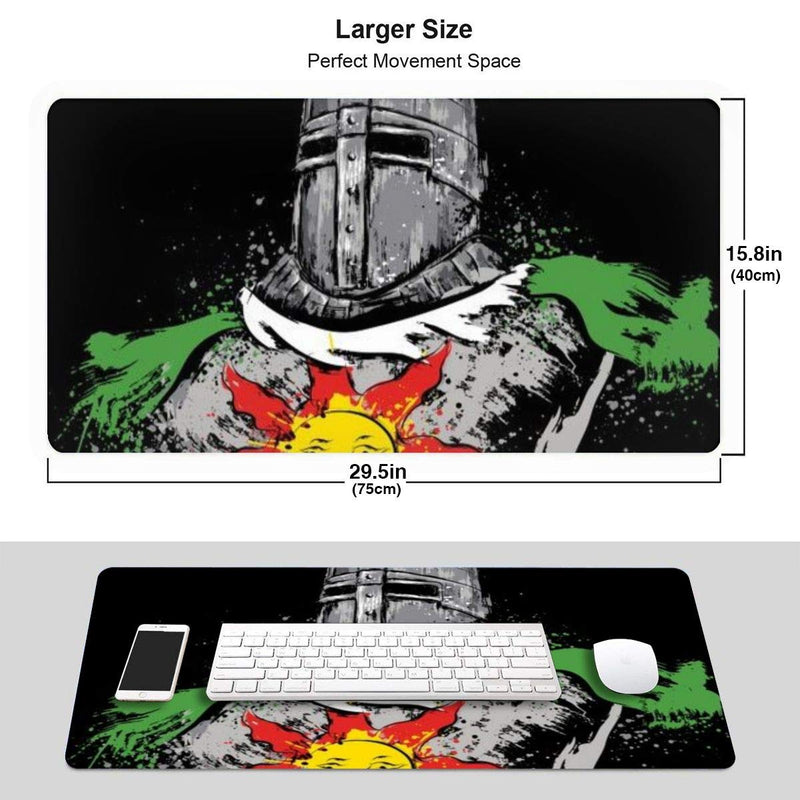 [Australia - AusPower] - Extra Large Mouse Pad Gaming Desk Mousepad - 15.8x29.5in (3mm Thick)- XL Protective Keyboard Desk Mouse Mat for Computer/Laptop 