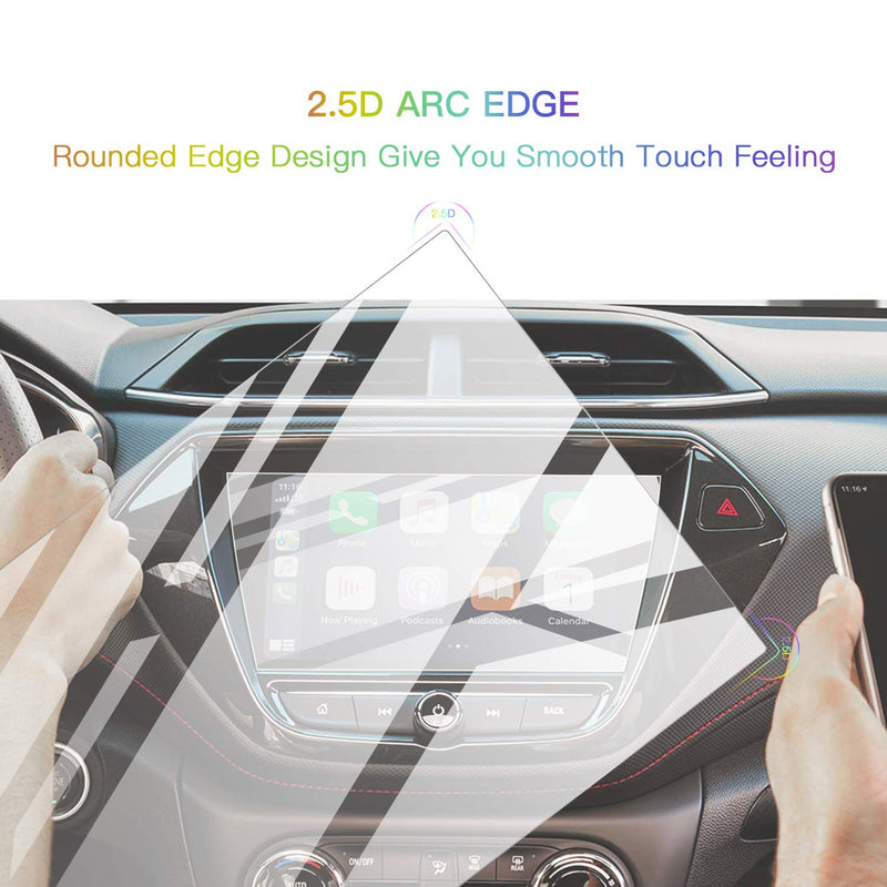 [Australia - AusPower] - Screen Protector Foils for 2021 Trailblazer 7In Navigation Display Tempered Glass 9H Hardness Anti-Explosion & Scratch HD Clear Chevy GPS LCD Protective Film 