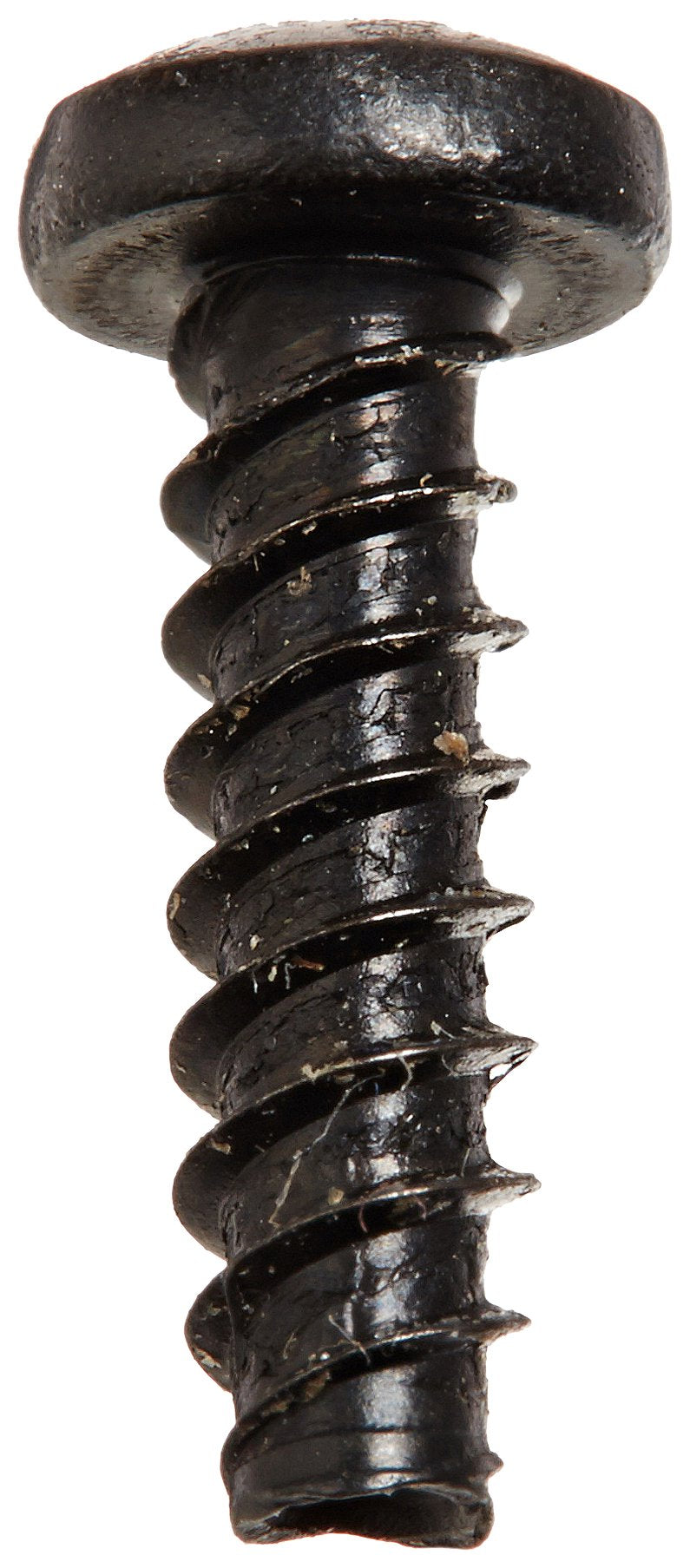 [Australia - AusPower] - Steel Thread Rolling Screw for Plastic, Black Oxide Finish, Pan Head, Phillips Drive, #3-24 Thread Size, 3/8" Length (Pack of 100) 