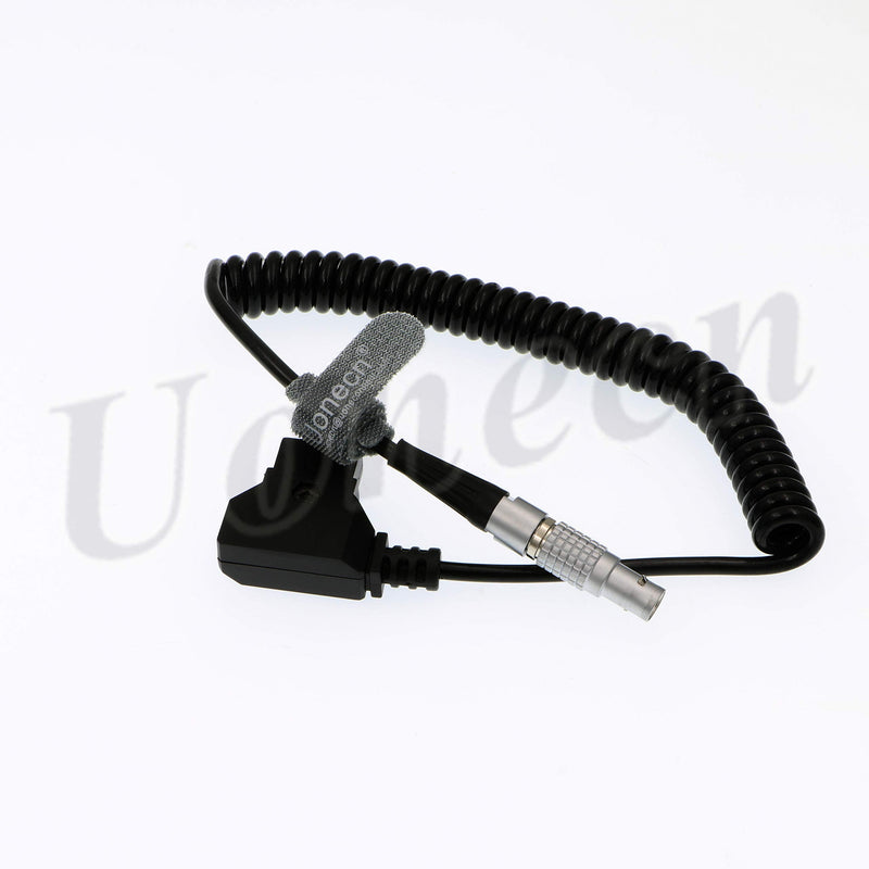 [Australia - AusPower] - Uonecn for Anton Bauer Teradek Bond Power Cable Dtap to 0B 2 Pin Plug Spring Cable Spring cable straight 2 pin male to Dtap 