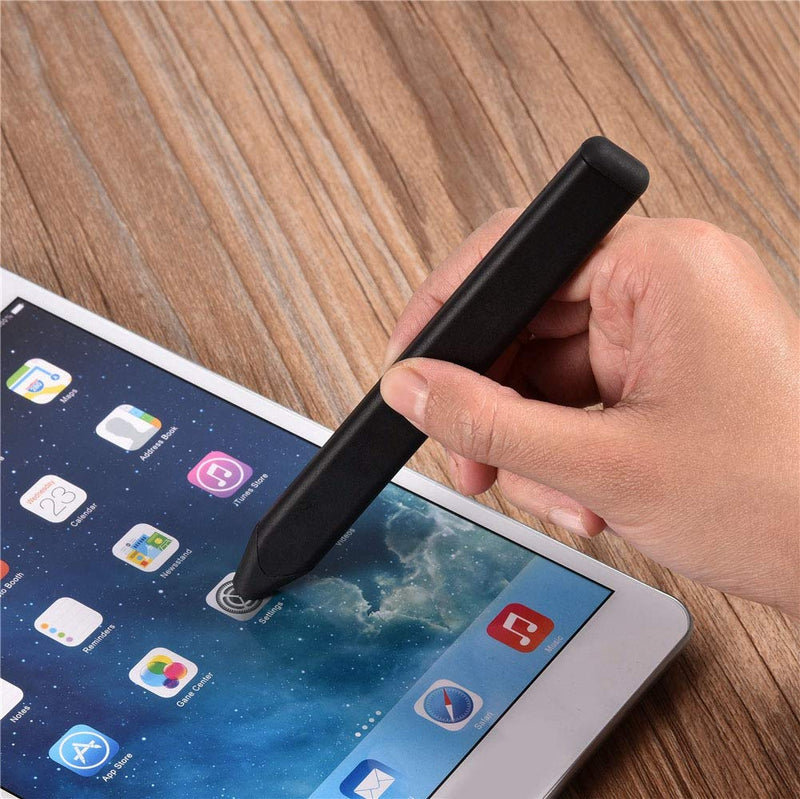 [Australia - AusPower] - Eboxer Stylus Pens for Touch Screens, Universal High Sensitive Flat Capacitive Touch Screen Stylus Pen for Tablet for iPhone for Nokia for BlackBerry(Black) Black 