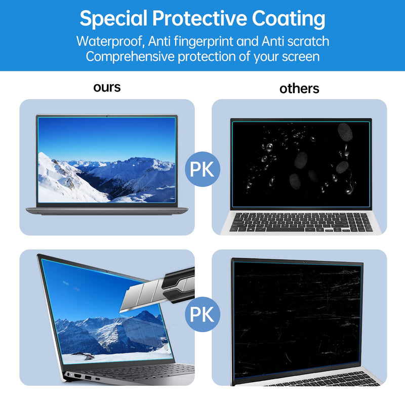 [Australia - AusPower] - 11.6inch Laptop Screen Protector, Tempered Glass Protector for HP/Dell/Sony/Gateway/Samsung/Lenovo/Acer/MSI/LG/Razer Blade 11.6 inch Aspect Ratio 16:9 Laptop, 9H Hardness, Fingerprint Resistant, Bubble Free 