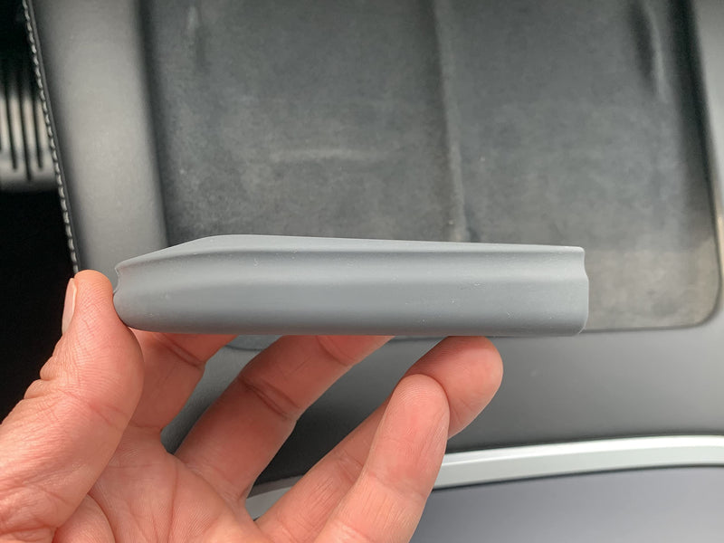 [Australia - AusPower] - Karandu AirPod Tesla Charging Mount (1.25Inch Lift) for Model 3 and Model Y (Left Driver's Side), grey 