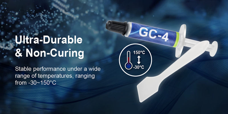 [Australia - AusPower] - Gelid Solutions GC-4-10g Thermal Compound for Heat Sinks | Maximum Thermal Conductivity | Easy to use | Non-Corrosive 10g 