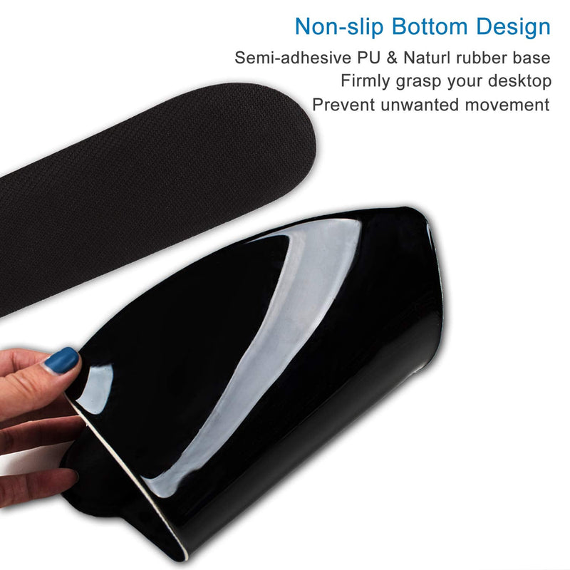 [Australia - AusPower] - ITNRSIIET Upgraded Ergonomic Keyboard Wrist Rest and Mouse Wrist Rest Pad Set, Stay Positive Work Hard and Make It Happen Arrow Print Inspirational Quote. Easy Typing and Wrist Pain Relief A-inspirational Quote 