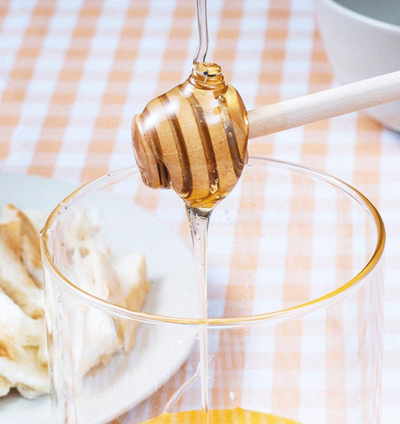 [Australia - AusPower] - YYGMSS 50 Pcs Honey Dipper Stick Mini Wooden Dispensing Collecting Kitchen Dining (3 inch) (50pcs) 50pcs 