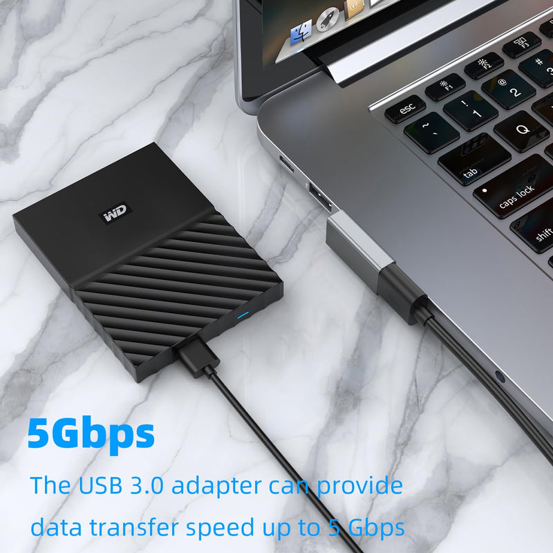 [Australia - AusPower] - AreMe 90 Degree USB 3.0 Adapter 4 Pack, Up and Down Angle, Left and Right Angle USB A Male to Female Converter Extender for PC, Laptop, USB A Charger, Power Bank and More (Grey) Grey 