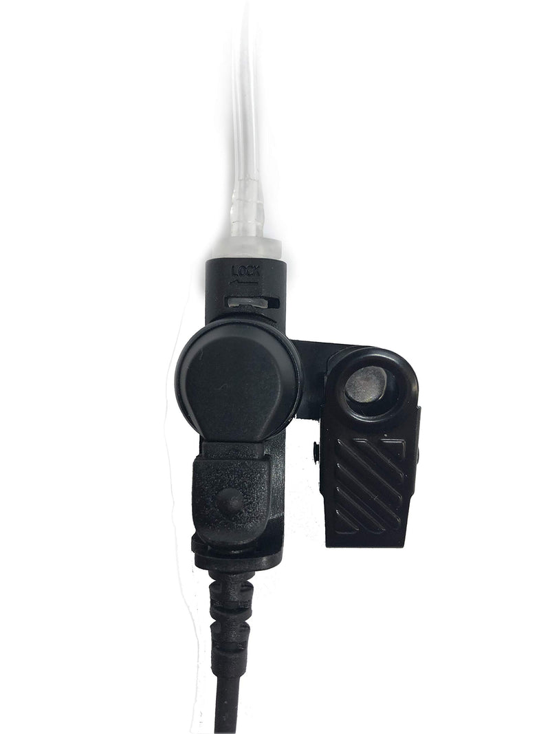 [Australia - AusPower] - Two Way Radio Earpiece Acoustic Tube Headset for Motorola CP185 CP200 GP300 DTR650 CLS1410 GP2000 RDU2020 RMU2040 RMM2050 RMU2080D RDU4100 RDU4160D Walkie Talkie 2-Pin 