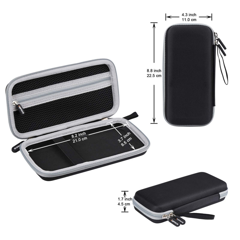 [Australia - AusPower] - Aproca Hard Storage Travel Case for Texas Instruments TI-84 Plus CE Color Graphing Calculator Black 