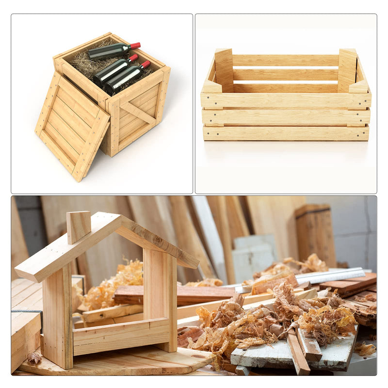 [Australia - AusPower] - uxcell Small Tiny Brass Nails 1.2x15mm for DIY Decorative Pictures Wooden Boxes Household Accessories 100pcs 