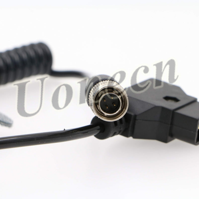 [Australia - AusPower] - Uonecn for Anton Bauer Sound Device ZAXCOM Power Cable D-Tap to Hirose 4 Pin Male for Zoom F8 for SD 633/644/688 