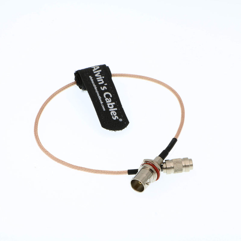 [Australia - AusPower] - Alvin's Cables BNC Female to DIN 1.0 2.3 Male RG179 Cable 75 Ohm for Blackmagic 30CM 
