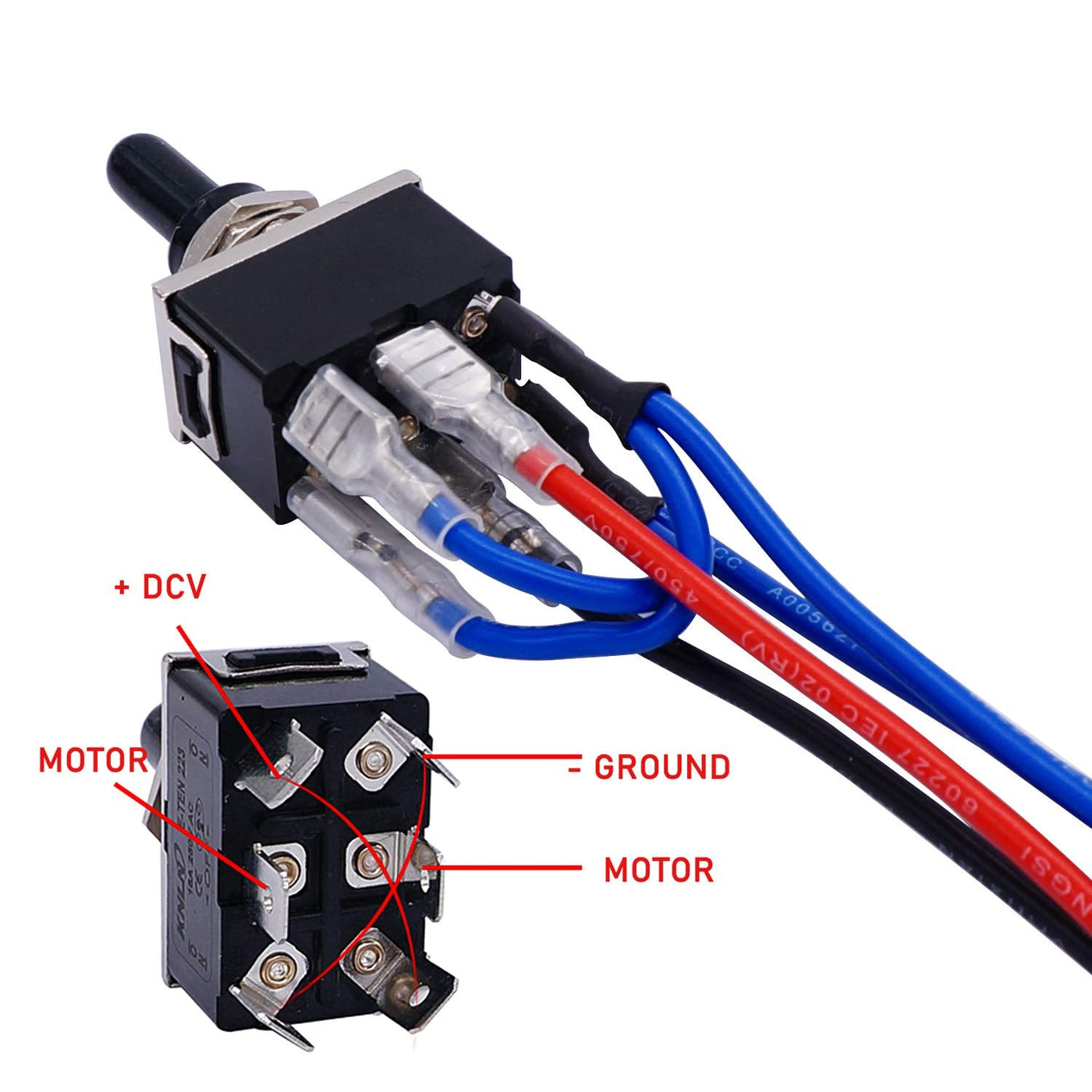High Quality Momentary Polarity Toggle Switch Waterproof DC 12V 10A Reverse Switch 6 Pin 3 Position On Off On Hoist Crane Linear Actuator I416202239 High Quality Momentary Polarity Toggle Switch Waterproof DC 12V 10A Reverse Switch 6 Pin 3 Position On Off On Hoist Crane Linear Actuator I416202239