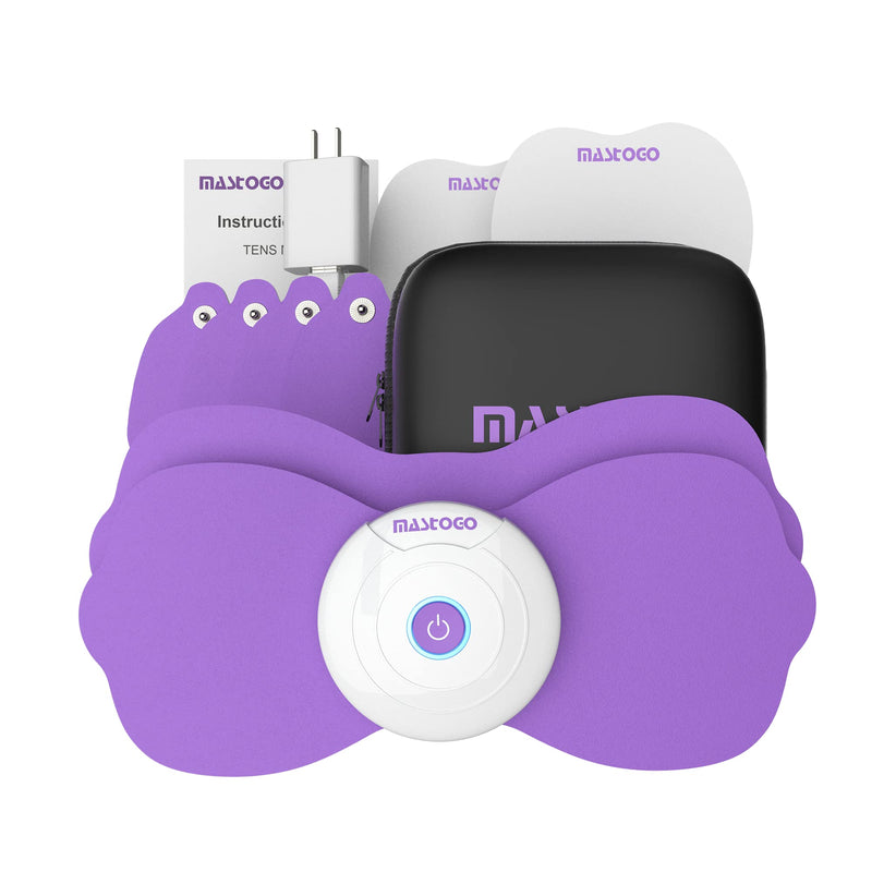 [Australia - AusPower] - MASTOGO Wireless TENS & EMS Unit Back Pain Relief Massager - APP Controlled Bluetooth EMS Muscle Stimulator Machine for Back Shoulder Leg Neck Pain Relief 