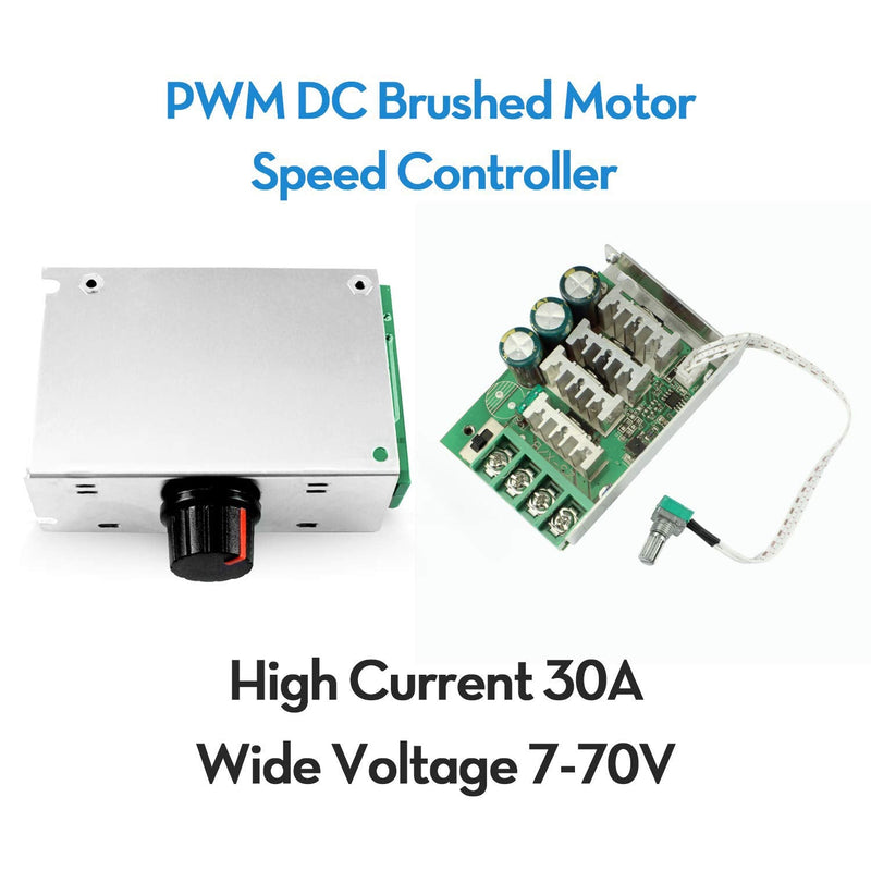 [Australia - AusPower] - RioRand 7-70V PWM DC Motor Speed Controller Switch 30A 