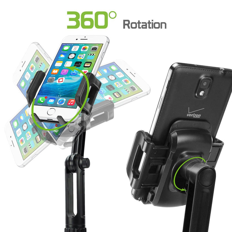 [Australia - AusPower] - Cellet Universal Smartphone 360 Adjustable Cup Holder Mount, Hands Free Automobile Cradle Compatible with Apple iPhone Xs Max XR 8 Plus, Galaxy S10 S10e S10Plus, S9 S9Plus Note 9, GPS (13in Neck) 13in Neck 
