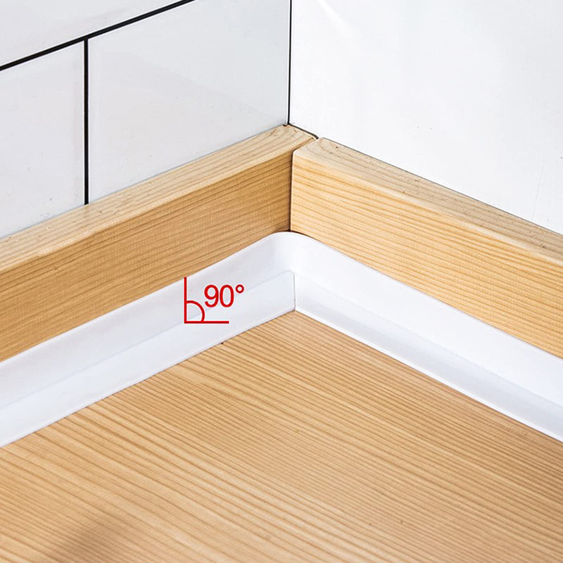 [Australia - AusPower] - 2 Packs Caulk Strip Caulk Tape, 10.5FT x 1.5IN Self Adhesive Caulk Strip Sealant Tape Waterproof Tape for Kitchen, Bathroom, Bathtub, Toilet, Wall Floor, with Sealing Tool 2Pack-White 