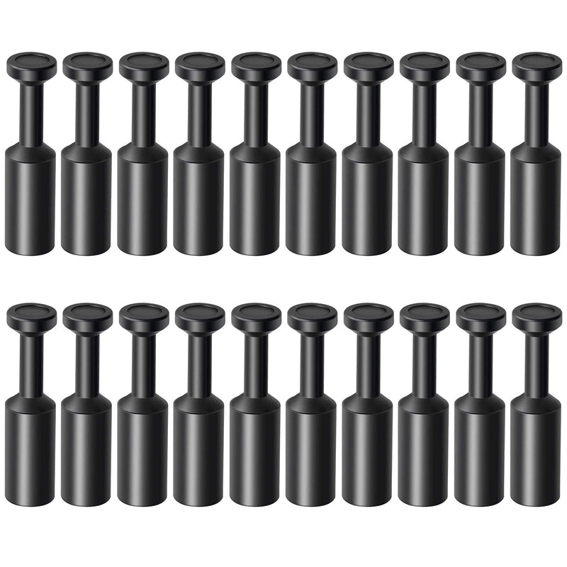 [Australia - AusPower] - TAILONZ PNEUMATIC 1/4 Inch Push-to-Connect Fitting Plug Pbt Resin PP-1/4(Pack of 20) 1/4"OD 