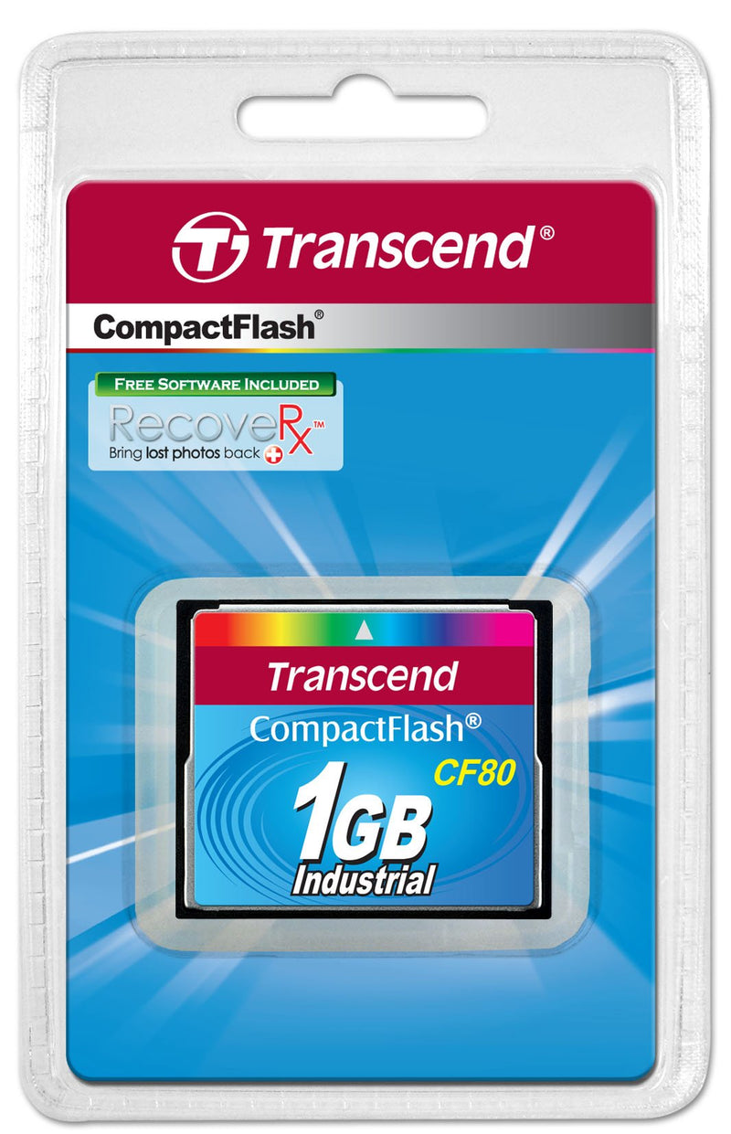 [Australia - AusPower] - Transcend TS1GCF80 1GB 80x Type I Compact Flash Card 