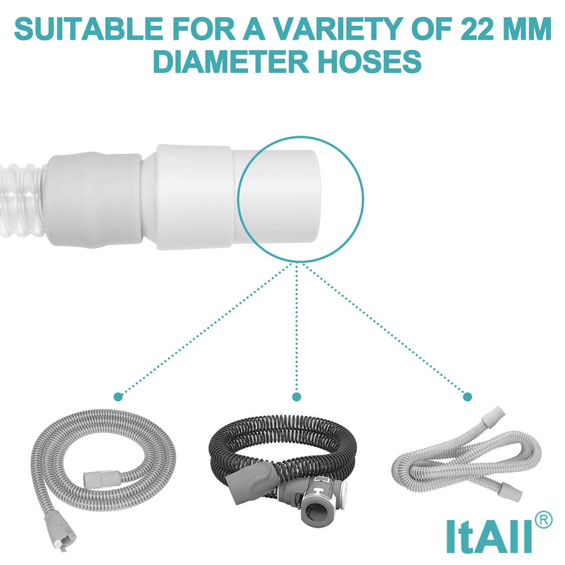 [Australia - AusPower] - 2PCS ItAll Hose Supplies Compatible with N20, Replacement Short Tube Assembly Compatible with N20, Package Included 2PCS Short Tube,2PCS Elbow & 2PCS Swivel 