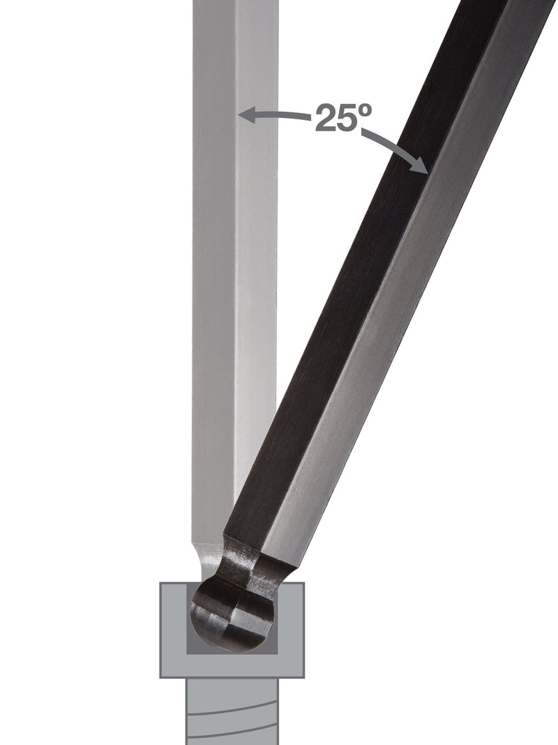 [Australia - AusPower] - TEKTON Ball End Hex Key Wrench Set, 9-Piece (1.5-10 mm) | 25271 9-pc. Metric 