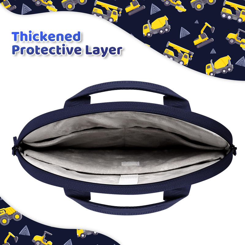 [Australia - AusPower] - Choco Mocha Tablet Bag for Kids（10inch & 12.5inch） 12.5inch（12.5 x 9.8 x 1.3） Truck Gray 12.5inch 