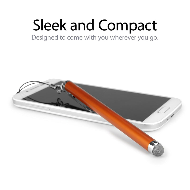 [Australia - AusPower] - Stylus Pen for Samsung Galaxy J3 Luna Pro (Stylus Pen by BoxWave) - EverTouch Capacitive Stylus, Fiber Tip Capacitive Stylus Pen for Samsung Galaxy J3 Luna Pro - Jet Black Mesh Stylus 