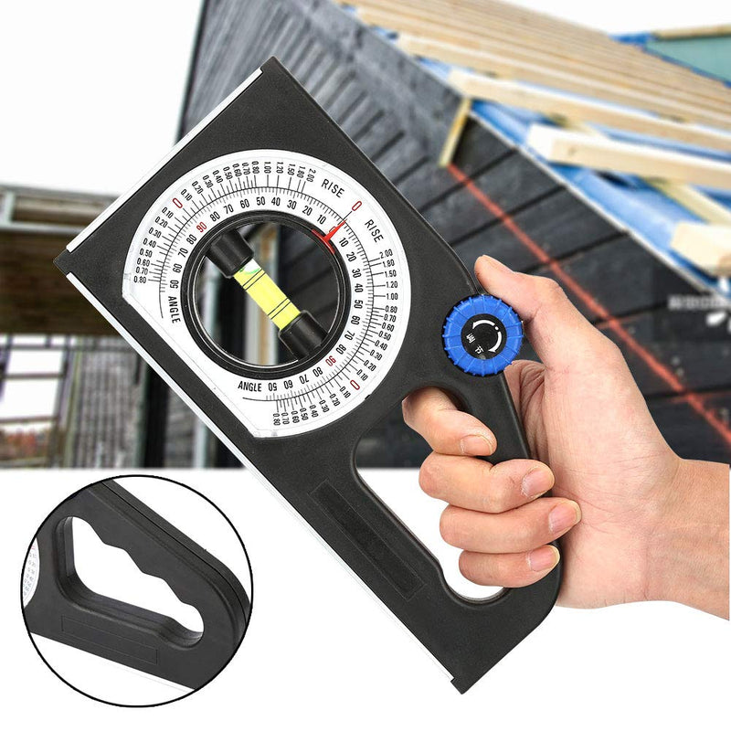 [Australia - AusPower] - Engineering Inclinometer, Universal Slope Measuring Ruler Multifunction Angle Meter Gauge Measuring Instrument for Household Industrial Use 