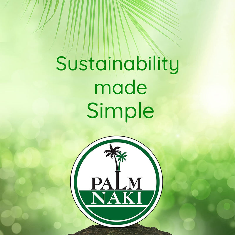 [Australia - AusPower] - Palm Naki Bamboo Cutlery (40 Count) - Disposable Dinnerware, Eco-Friendly, Compostable and Biodegradable Cutlery (Spoons) 