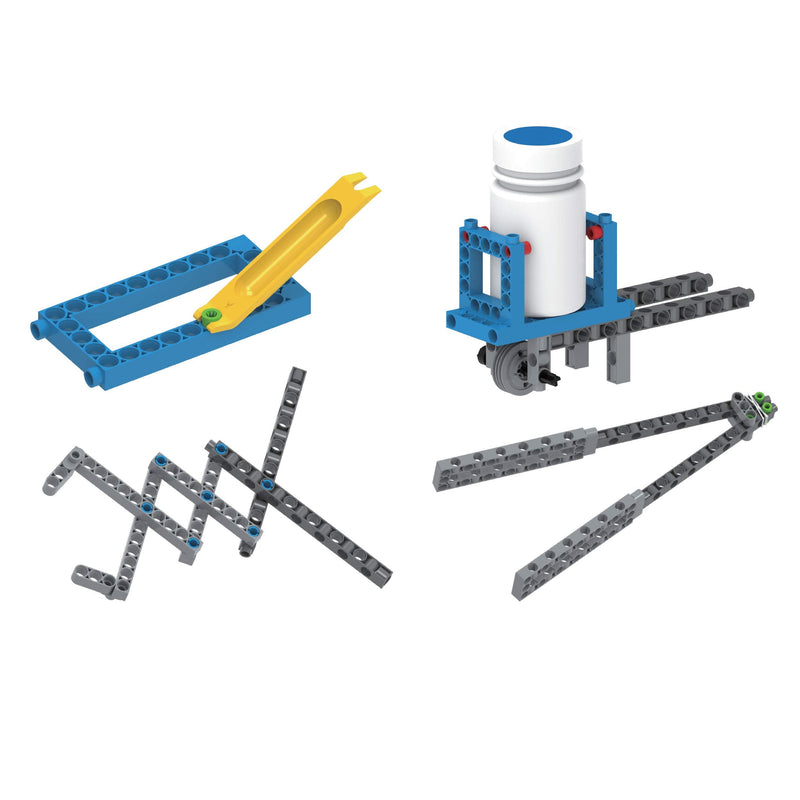 [Australia - AusPower] - Thames & Kosmos Simple Machines Science Experiment & Model Building Kit, Introduction to Mechanical Physics, Build 26 Models to Investigate The 6 Classic Simple Machines 