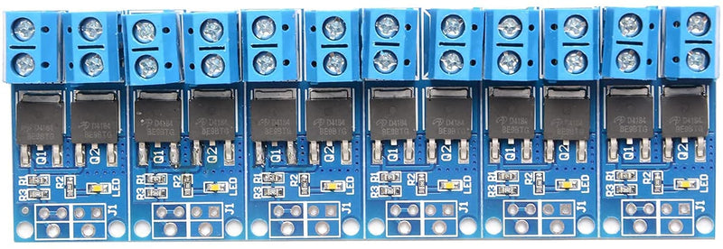 [Australia - AusPower] - CHENBO 6pcs DC 5V-36V 400W MOS FET Trigger Switch Board Driving Module PWM Adjustment Electronic Switch Control Board Motor Speed Controller 6 