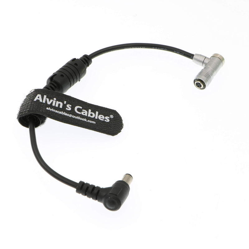 [Australia - AusPower] - Alvin's Cables Portkeys BM5 BM7 Monitor Power Cable Right Angle 4 Pin to Right Angle DC Male Straight Cable 