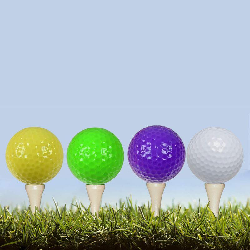 [Australia - AusPower] - Dsenfurn 250 Pack Professional Bamboo Golf Tees 2-3/4 Inch - Stronger Than Wooden Golf Tees Biodegradable & Less Friction 