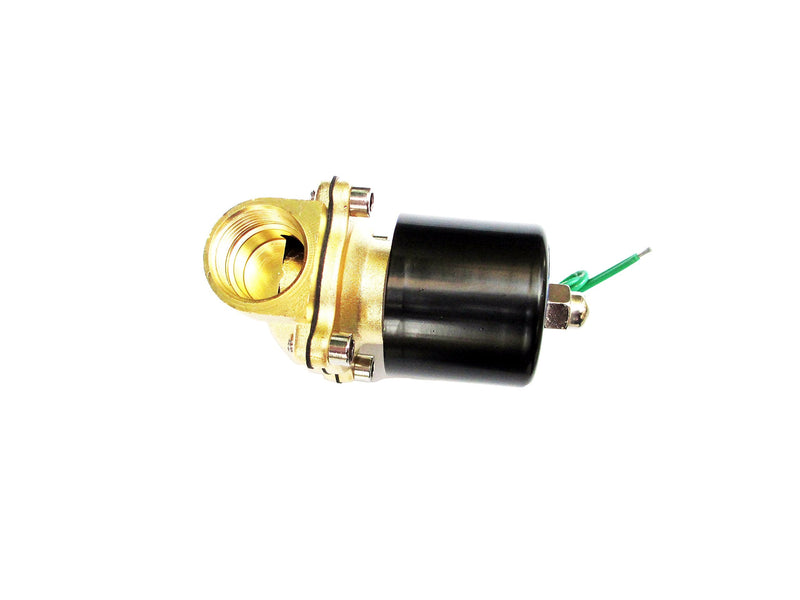 [Australia - AusPower] - 3/4 inch 24V AC Brass Electric Solenoid Valve NPT Gas Water Air Normally Closed 