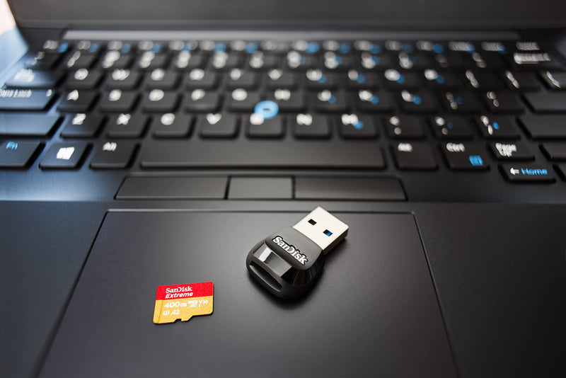 [Australia - AusPower] - SanDisk MobileMate USB 3.0 microSD Card Reader- SDDR-B531-GN6NN Card Only 