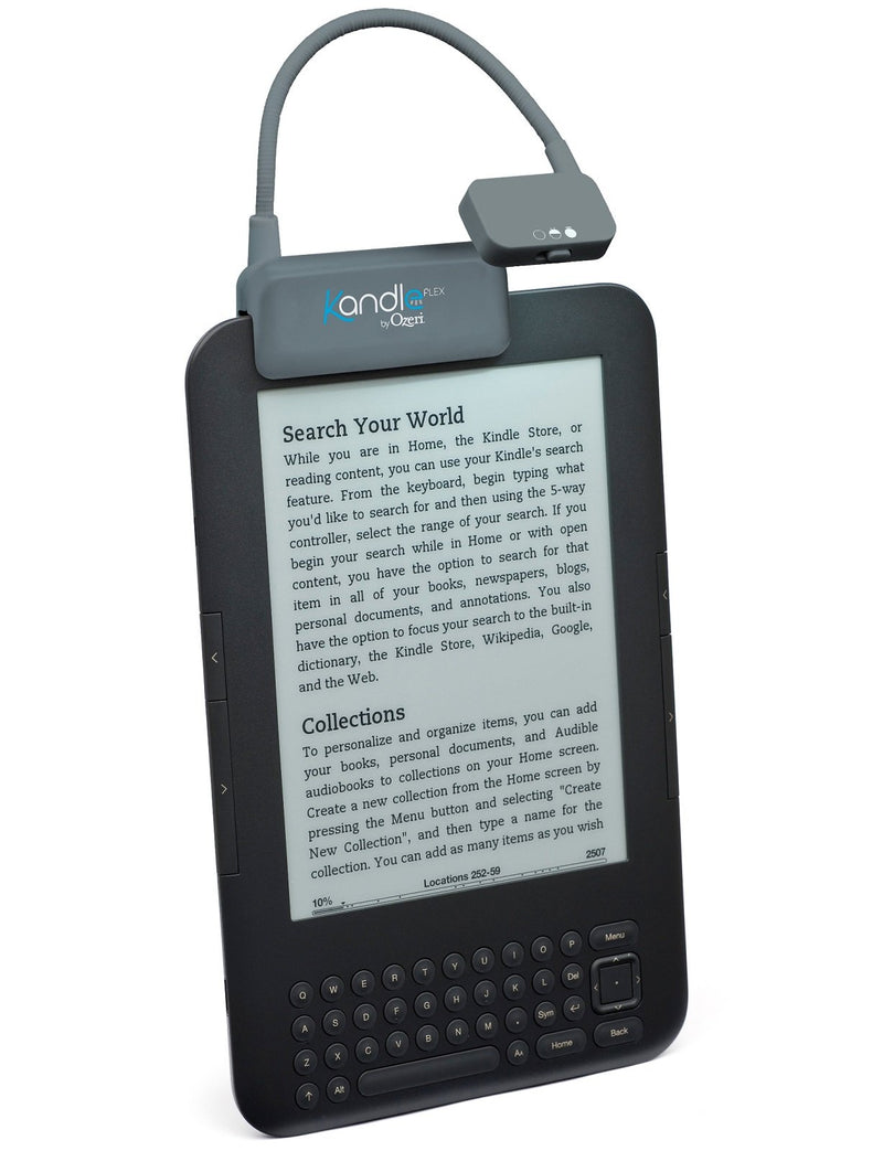 [Australia - AusPower] - Kandle by Ozeri Flex Book Light -- LED Reading Light Designed for Books and eReaders. Graphite 