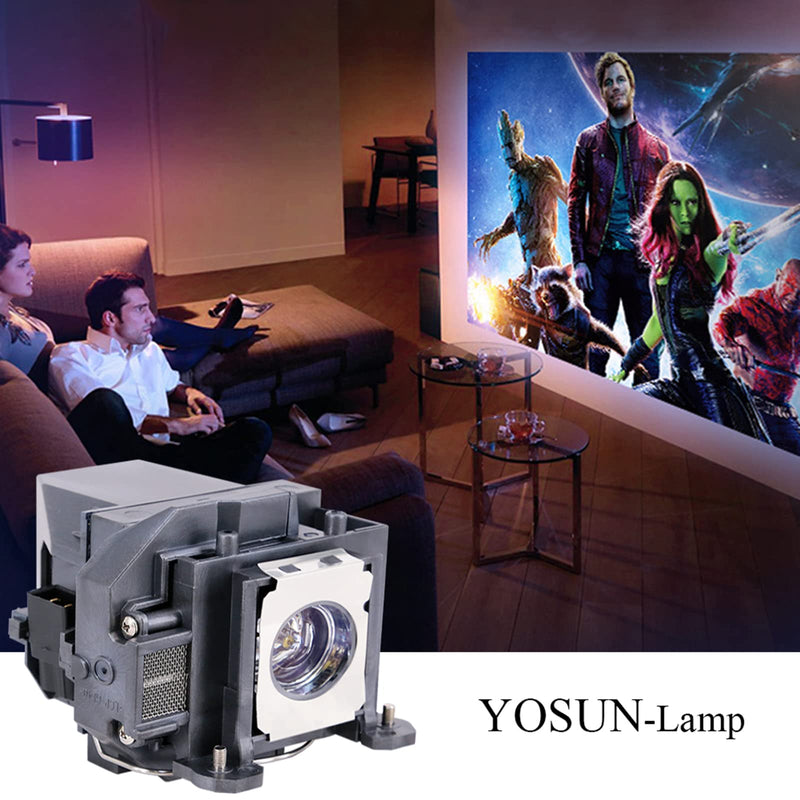 [Australia - AusPower] - YOSUN V13h010l57 Projector Lamp for Epson Brightlink 450wi 455wi Powerlite 450w 450wi 460 Elplp57 Projector Replacement Lamp Bulb 