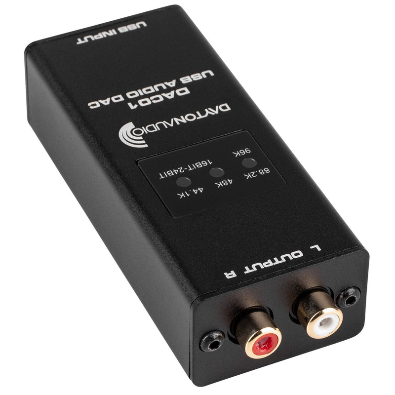 [Australia - AusPower] - Dayton Audio DAC01 USB Audio DAC 24-bit/96 kHz RCA Output 